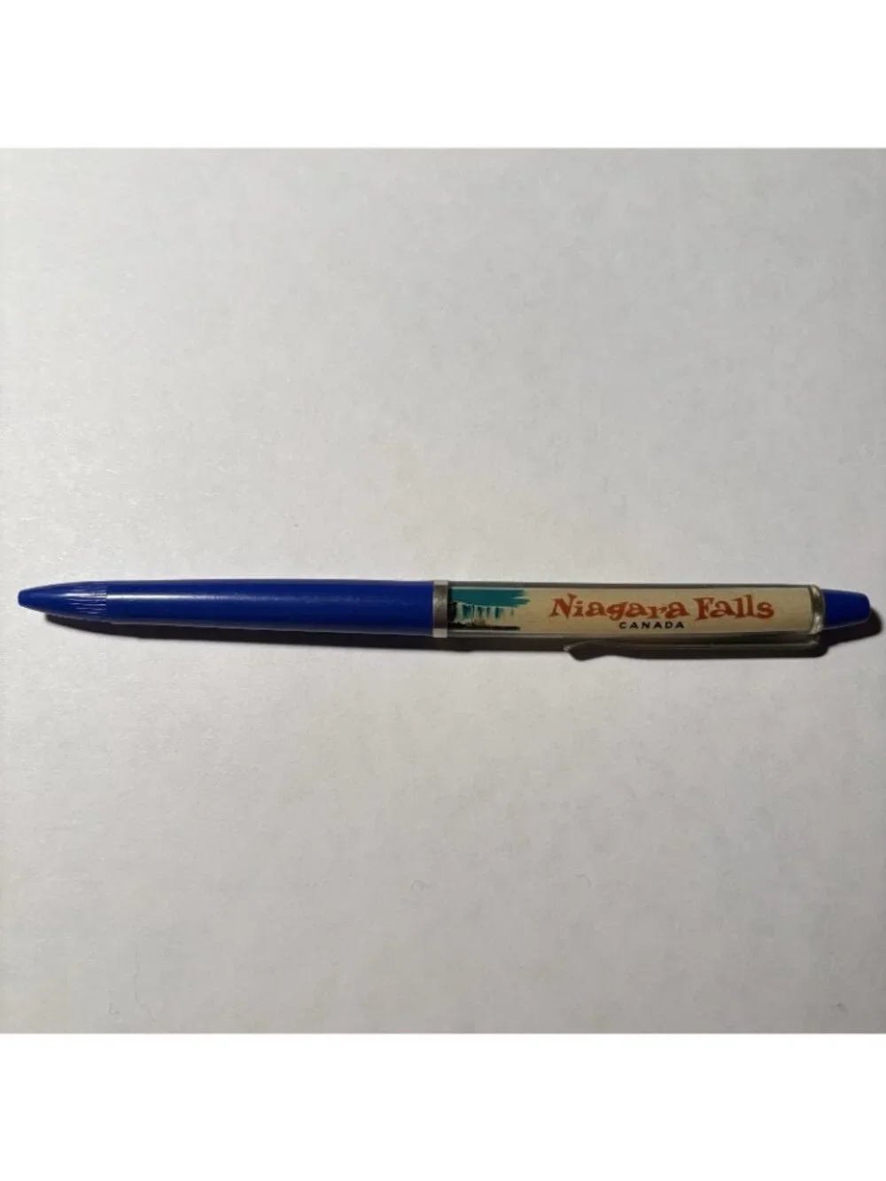 Niagara Falls Canada Floaty Pen Maid of the Mist Tour Boat Bridge Waterfalls Vtg